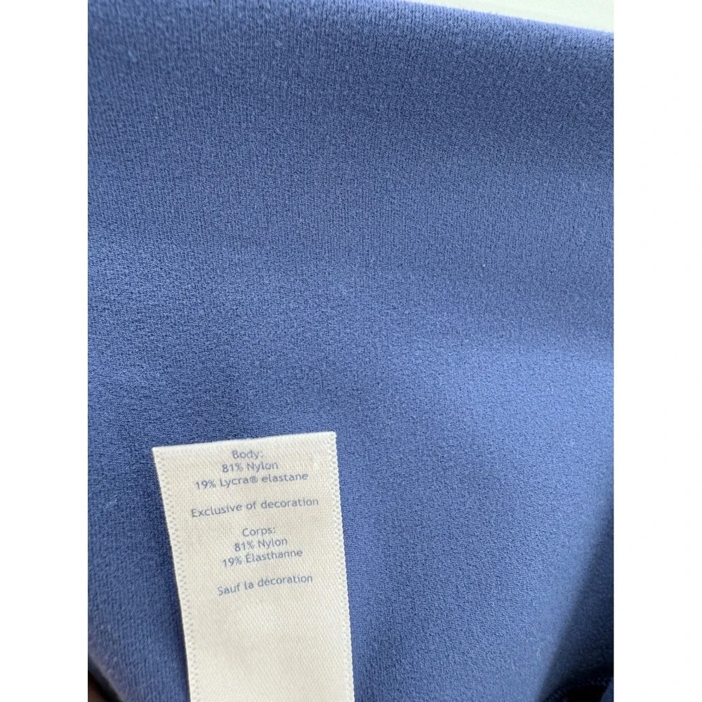 Ivivva by‎ Lululemon Girls Active Leggings Blue Athletic Yoga Pants Size 14